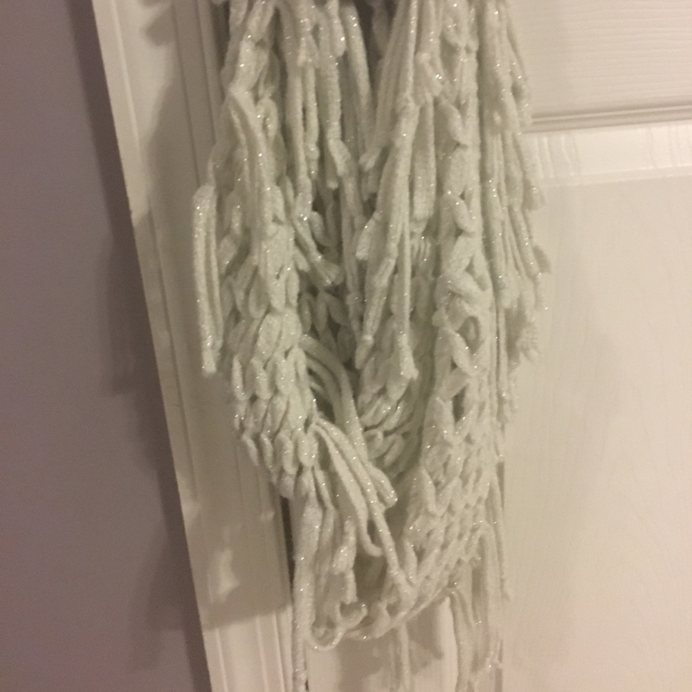 Cream Infinity Scarf - Picture 2 of 4